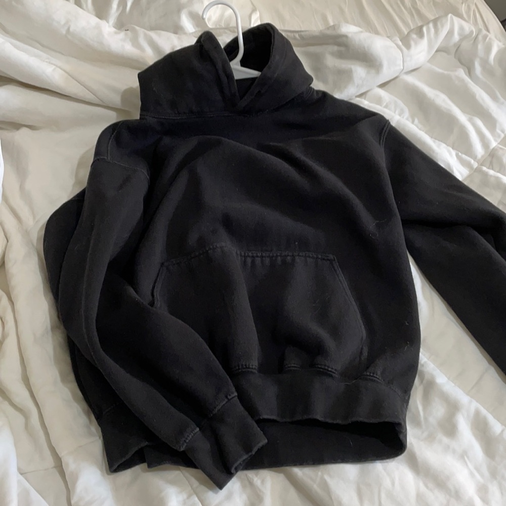 Black hoodie